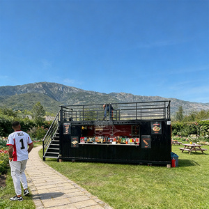 Conteneur fonctionnel pour café, bar, restaurant, cuisine mobile, remorque, chariot, équipement - Product Image 1