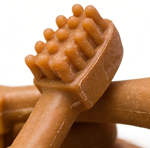 Diseño en forma de cepillo de dientes que llega profundo entre los dientes. Duradero, de larga duración, agradable y eficaz para la limpieza de molares. Golosinas para mascotas. - Product Image 4