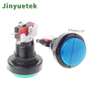 Factory Wholesale 45MM 60MM Round Durable Arcade Push Button Switch For Vending Machine