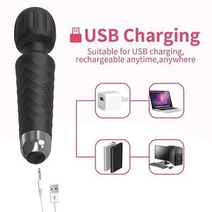 Masajeador Eléctrico Recargable de Mano para Mujer, Impermeable, Multivelocidad, para Todo el Cuerpo, Alivio del Cuello, Masaje Personal de Piernas, Herramienta de Relajación - Product Image 6