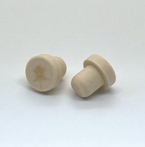 Tapones de Corcho para Botellas de Licor de Material Sintético de 19 mm Personalizados y Económicos, Tapón para Botellas de Vino de 19 mm - Product Image 1