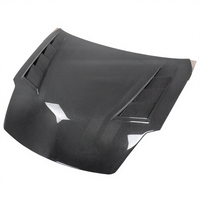 Capot de style Supertechnics-2 pour Nissan 350Z Z33 2003-2008, fibre de carbone, capot de voiture personnalisé, capot moteur