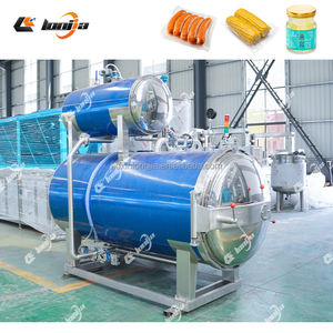 Esterilización industrial <span class=keywords><strong>de</strong></span> conservas <span class=keywords><strong>de</strong></span> atún, autoclave para conservas <span class=keywords><strong>de</strong></span> carne enlatada, esterilizador en cascada con CE - Product Image 6