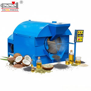 Presse à huile hydraulique DINGSHEGN pour beurre de cacao, presse à froid pour arachides, soja, maïs, lait, machine industrielle d'extraction par laminage - Product Image 1