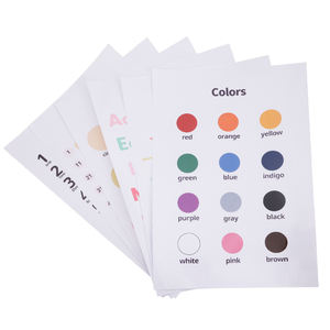 幼児用就学前教育ポスター教室デコレーション幼稚園デイケアホームスクール用品壁装飾用ポスター - Product Image 1