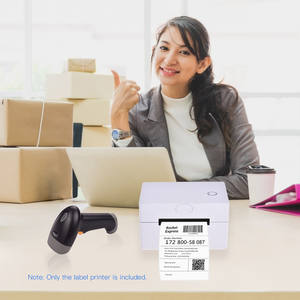 Uyin Offre Spéciale Livraison bon marché 80mm 3 pouces A6 Mini lecteur de codes-barres sans fil USB Blue tooth Port étiquette thermique <span class=keywords><strong>imprimante</strong></span> sans encre - Product Image 3