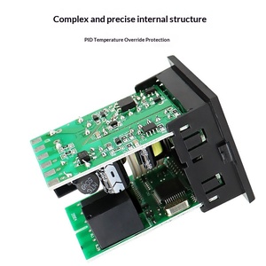 डिजिटल <span class=keywords><strong>pid</strong></span> तापमान नियंत्रक ch102 ssr रिले ऊर्ध्वाधर 48*96 मिमी दोहरी आउटपुट ओवन थर्मोस्टेट प्लास्टिक सामग्री - Product Image 2