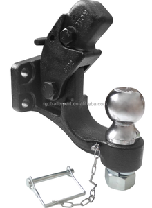 Boulon de combinaison de <span class=keywords><strong>boule</strong></span> et <span class=keywords><strong>d</strong></span>'aiguille de montage sur canal de charge noir mat 8000KG sur le support <span class=keywords><strong>d</strong></span>'<span class=keywords><strong>attelage</strong></span> de voiture avec <span class=keywords><strong>boule</strong></span> de 2" - Product Image 2