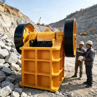 PE600x900Jaw Crusher Équipement de concassage de pierres Rock Jaw Crusher Machine pour l'exploitation minière de carrière Concassage agrégat