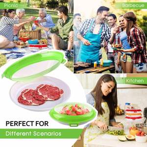 Bandeja Reutilizable con Logotipo Personalizado, Creativa, Libre de BPA, a Prueba de Fugas, Utensilios de Cocina, Bandeja de Almacenamiento para Congelador, Bandejas para Conservación de Frutas y Alimentos - Product Image 4