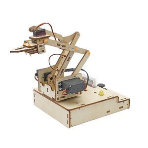 Kit d'apprentissage de programmation intelligent pour jeunes, <span class=keywords><strong>bras</strong></span> robotique intelligent compatible <span class=keywords><strong>avec</strong></span> la carte de développement <span class=keywords><strong>Arduino</strong></span> Uno - Product Image 1