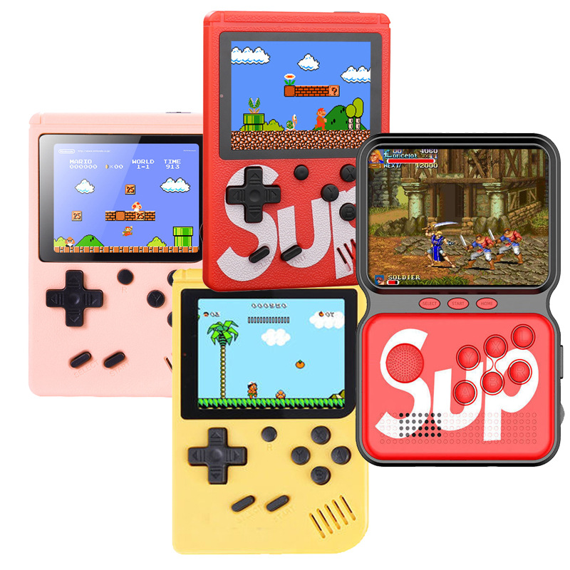 2021 новый тренд 400 В 1 Ретро Классическая Игровая приставка SUP портативная Дешевая портативная игровая консоль для двух игроков Прямая поставка