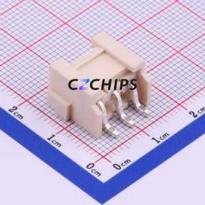 X9396WRS-03-9TSN Wire-to-Board Pin Header SMD,P=3.96mm,Horizontal Mount Connector 1x3P 3.96mm Horizontal Mount VH - Product Image 2