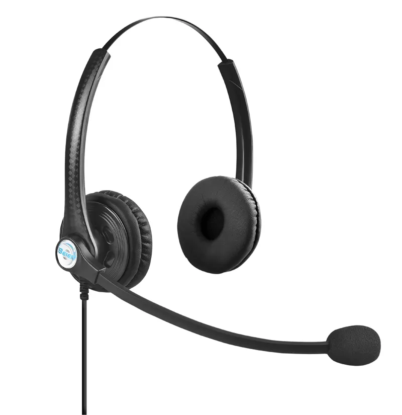 Pas cher OEM personnalisé A26 rj sur-oreille call centre d'apprentissage en ligne casque avec microphone antibruit