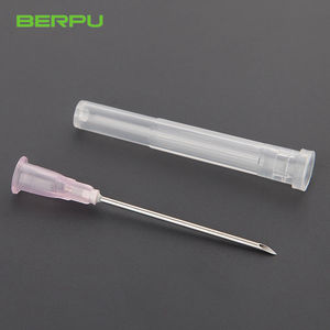 Jauge d'aiguille hypodermique multi-jauge stérile à usage médical 18 19 20 conception triple biseau pour des perforations d'aiguille plus nettes et plus propres - Product Image 2