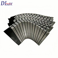 Nouvelle conception, couvercle de protection flexible en aluminium gris argenté pour guide de glissière, résistant à la poussière, pour machines CNC de petite taille