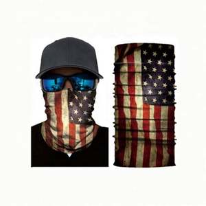 Pañuelo Tubular Delgado con Estampado de Línea Azul para Protección Solar UV, Cubre Rostro y Cuello, Ideal para Uso en Exteriores, Venta al por Mayor - Product Image 3