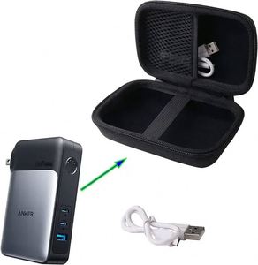 กระเป๋าใส่ EVA กระเป๋าเดินทางแบบแข็ง EVA กล่องเก็บของแบบแข็ง EVA สำหรับ Anker 733 Power Bank - Product Image 2