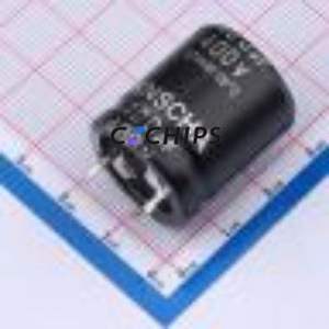 152EC0349 <b>Snap</b>-in Aluminum Electrolytic Capacitor Through hole Component (THT),D22xL25mm 100uF 20% 400V 10mm - Product Image 1