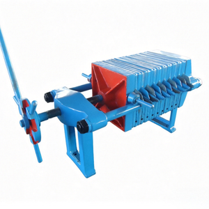 Nueva Prensa de Filtro Semiautomática Qiangguo con Estructura de Placa de Hierro Fundido, Área de Filtrado de 10m, Volumen de Cámara de 125L, Espesor de Pastel de 25mm, Alta Temperatura - Product Image 2