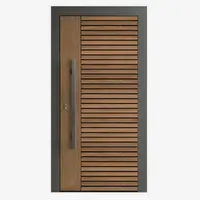 Двери для дома, все типы, современные, одна деревянная дверь, МДФ, квартира, роскошный корпус из массива дерева, деревянные дверные рамы, дизайн для входной двери