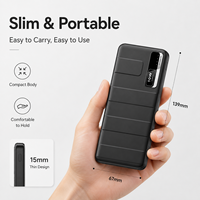 Banco de Energía Portátil de 10000 mAh para Exteriores, Cargador Portátil de 10000 mAh, Paquete de Baterías con Logotipo Personalizado al por Mayor para Camping y Senderismo
