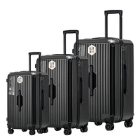 Grossiste Valises Sacs Produits de Gros Valise de Voyage Sac de Livraison Sacs Fourre-Tout pour Voyage Chariot Produit en Cuir Ensembles de Bagages 3 Pièces