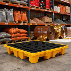 490*360*100 מ "מ hdpe תעשייתי מגשים מכולות אנטי דליפה עבור שמן פסולת מסוכנת תופים - Product Image 5