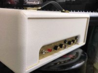 Amplificateur JMP personnalisé P.A. Amplificateur de guitare à 2 canaux de 20 watts, câblé à la main, avec 2 tubes Ecc83 et 2 tubes El84, redresseur à semi-conducteurs