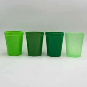 Gobelet carré réutilisable pour stade sportif, avec logo personnalisé, 16 oz, en PP de qualité alimentaire, écologique, avec couvercle et paille portables - Product Image 4