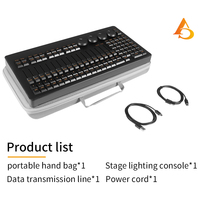 Contrôleur DMX AICPOSE T0 Plus de haute qualité pour console d'éclairage de fête de mariage KTV