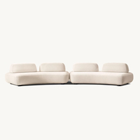 Juego de sofá de cinco estrellas moderno para vestíbulo de hotel, sala de estar de lujo para el hogar, sofá modular para Villa, sofá cama para sala de estar, sofás para sala de estar
