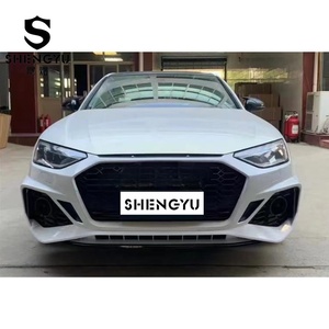 ชุดกันชนหน้าและหลังสำหรับรถ <span class=keywords><strong>Audi</strong></span> <span class=keywords><strong>A4</strong></span> 2021ดัดแปลงเพื่อ RS4ด้านหน้าและด้านหลัง - Product Image 4