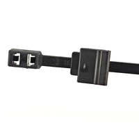 Attache de câble en Nylon résistant à la corrosion pour boucle en tôle de poutre de camion de voiture Clips de câble de carte en acier à siège fixe détachable