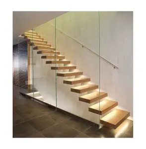 Ace Floating Staircase Brackets Used Spiral For Sale Wooden Railing Designs India Stainless Steel 304 Designs Floating Staircase