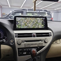 Écran tactile radio Android 12,3 pouces, navigation GPS, Carplay, caméra de tableau de bord, DSP pour Lexus RX270 RX350 2009-2015 MP3