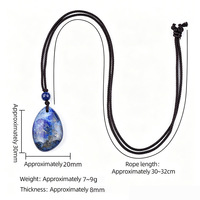Pendentif en cristal naturel en forme de goutte d'eau, améthyste irrégulière, quartz rose, pierre de guérison pour la création de colliers et accessoires de bijoux DIY