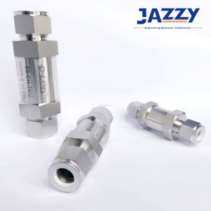 Jazzy วาล์ว6000PSI CH <span class=keywords><strong>MN8</strong></span> Ss316L เข็มไฮดรอลิก hnh gvb <span class=keywords><strong>MN8</strong></span> HPB CH บอลตรวจสอบลูกโลก - Product Image 4
