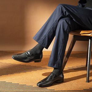 Custom Brand Factory Price <b>Pointed</b> Toe Leather Upper Breathable Anti-Slip Office & Career Footwear Spring Summer Modern Chic - Product Image 3