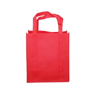 도매 사용자 정의 인쇄 쇼핑 Bopp 적층 재활용 pp 짠 가방 부직포 쇼핑 식료품 가방 로그