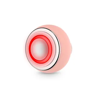 Beauty supplies led red light therapy facial cleanser brush silicone jade roller and ice