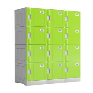 Casier de rangement public en plastique, armoire de rangement étanche et résistante à l'humidité, casier de rangement en plastique pour enfants - Product Image 3