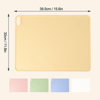 Tapis de table en silicone de qualité alimentaire pour enfants, imperméable, résistant à l'huile et à la chaleur, tapis de repas pour étudiants, tapis de pétrissage pour la pâte