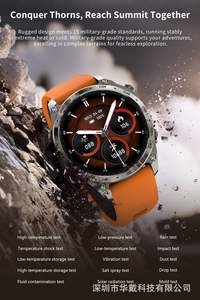 <span class=keywords><strong>Reloj</strong></span> inteligente HD300 Pro de 1,43 pulgadas AMOLED 4GB GPS sin conexión mapa 3ATM resistente al agua BT llamada <span class=keywords><strong>WhatsApp</strong></span> respuesta Monitor de salud para hombres 2025 - Product Image 2