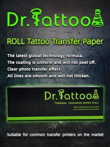Tattoo Transfer <b>Paper</b> Roll 30m 210mm <b>A4</b> Width 3 Layer Thermal Stencil <b>Printer</b> Copier <b>Paper</b> - Product Image 2
