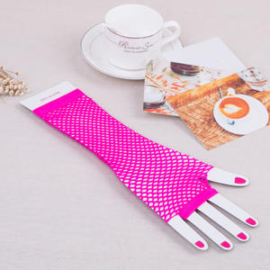 結婚式の手袋指なしネット手袋パーティーグローブパフォーマンス用 - Product Image 4