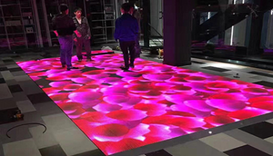 Écran LED de haute qualité pour piste de danse, interactif, programmable, P3.91 P4.81, cabine de DJ, bar, mur vidéo LED couleur pleine - Product Image 3