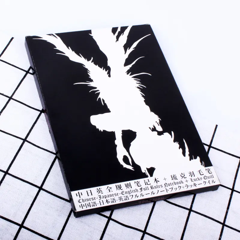 21.5*15Cm Laris Anime Jepang Buku Catatan Kematian Anime Tema Catatan Kematian Notebook untuk Penggemar Anime