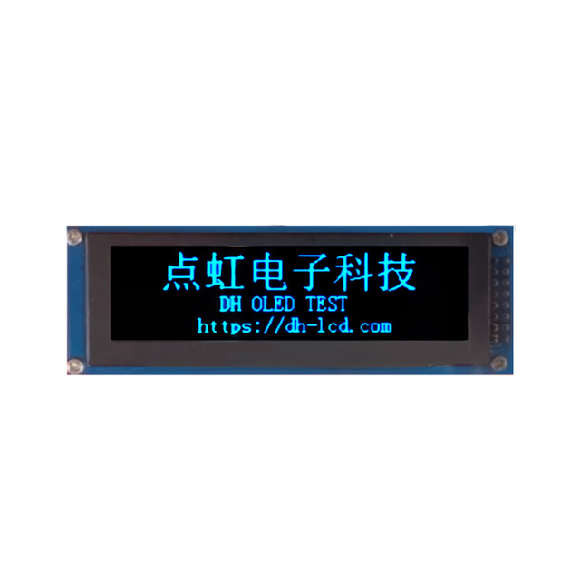 OLED Display 3.12" 3.12 Inch 256*64 25664 Dots Oled Module Display Screen LCM Screen SSD1322 Blue Color Interface SPI
