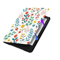 Casing Kindle Custom PU Leather Folio, Penutup E-reader untuk Kindle Paperwhite Generasi ke-12 KPW 6 7 Inch, Pelindung